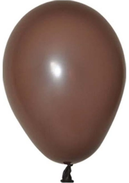 5 Inç Kahverengi Mini Balon 10 Adet