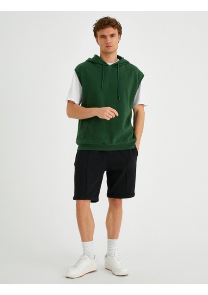 Erkek Slim Fit Chino Şort