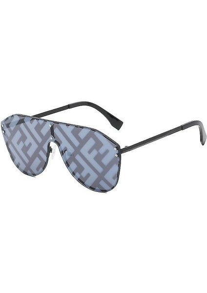 (Altın - Kurutulmuş) Uv Koruma 400 Klasik Yuvarlak Polarize Güneş Gözlüğü Unisex Y121 (Yurt Dışından)