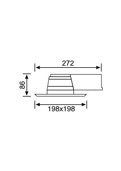 JD557 Pc Camlı Spot (Ampulsuz) Jupıter