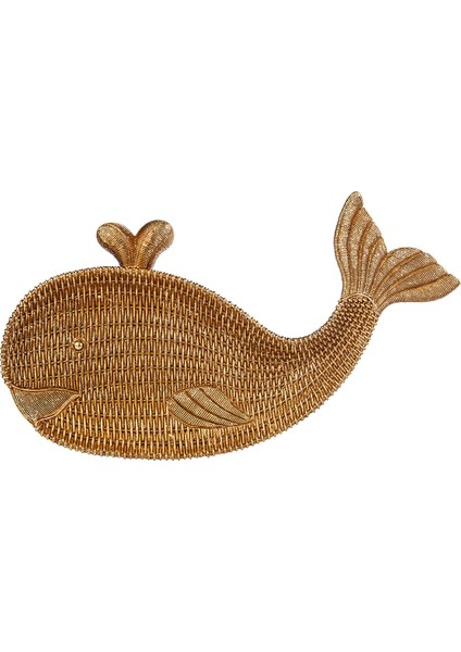 Nova Whale Dekoratif Tabak 41,5X21 cm