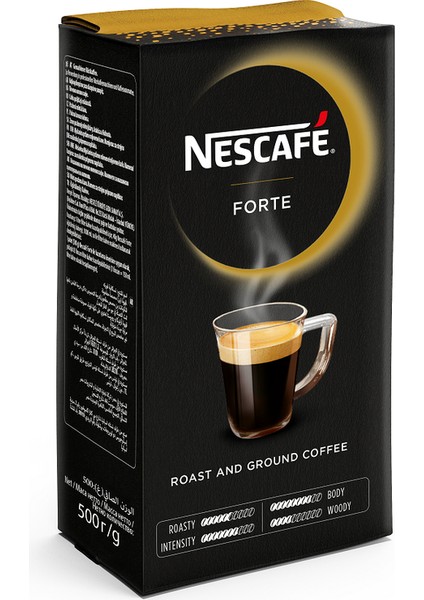 Mp 2 Adet Nescafe Forte Öğütülmüş Filtre Kahve 500GR + French Press