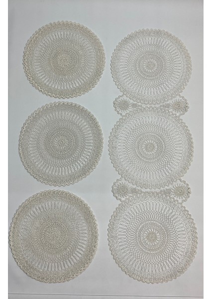 7 Parça Amerikan Servis Supla Takımı - 7 Parça Amerikan Servis Supla Seti