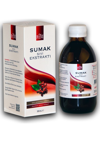 Sumak Sıvı Ekstraktı 300 ml