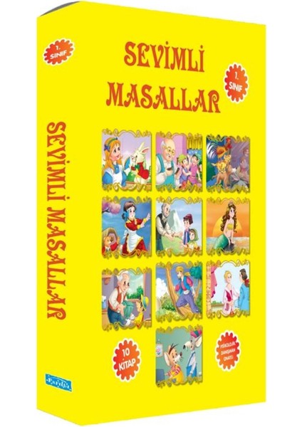 Sevimli Masallar 10 Kitap Set - Ülkü Unsu