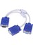 VGA Y Kablo VGA Splitter Kablo 2 Li VGA Çoklayıcı Kablo 1