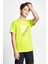 Neon Yeşil Çocuk Kısa Kollulu T-Shirt 22B-3110 5