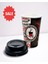 [ Excodi Cup ] 5 Oz Kapaklı Karton Bardak 160 ml - 100'LÜ / Kaliteli Bardak ( Kırmızı ) 3