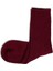 Dikişsiz Uzun Yün Çorap Bordo 1