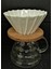 Ahşap Stantlı V60 Dripper Brosilikat Kahve Sürahisi Set 1