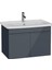 Quadrum 66165 Lavabo Dolabı, Kapaklı, 80 cm, Antrasit 1