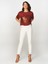 Kadın Slim Fit Klasik Pantolon 2