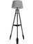 Remi 3 Ayaklı Tripod Lambader Siyah Ahşap Köşe Lambası Abajur Avize Aydınlatma Ahşap Siyah Ağaç Country Dekor Lamba Aplik Masif Doğal 1