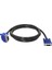 VGA 15 Pin Erkek Erkek 90 Derce L Tipi Kablo 1,5m 1