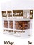 3 Paket Kakao Yer Fıstığı Glutensiz Ilave Şekersiz Vegan Granola 100gr 1