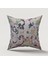 Menekşe Çiçek Baskılı Duck Kumaş Kırlent 45*45 cm - 575 1