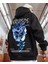 Büyük Beden Kapüşonlu Nıuısos Sırt Baskılı Oversize Yeni Stil Erkek Sweatshirt 2