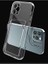 Apple IPHONE 11 6.1 Kamera Korumalı Kartlıklı Şeffaf Kılıf 2