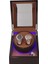 Otomatik Saat Kurma Kutusu (Winder) Piano Brown 2+0 Kahve Içi Taba LED Işık Sistemli 3