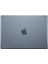 Apple Macbook 16.2' 2021 Uyumlu Fuchsia Msoft Kristal Şeffaf 1mm Incelikte Koruyucu Kılıf 4