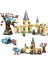 Magic Castle Great Hall Building Blocks Brick Cartoon Action Figure Toys Brain Game Model Anime Gifts|stacking Blocks(Yurt Dışından) 2