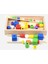 Ahşap Geometrik Renk Montessori Bulmaca Sıralama Matematik Tuğla Okul Öncesi Öğrenme Eğitici Oyun Bebek Toddler Oyuncaklar Çocuklar Için | Bloklar 3