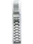 Çelik Saat Kordonu Yandan Kilitli Spor Metal Saat Kordonu 24MM Paslanmaz Parlak 4
