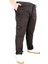 Büyük Beden Pantolon Keten Kargo Jogger Milano 21912 Siyah 1