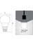 E27 LED Ampul 8,5W 60W 860LM 6500K Beyaz - 10'lu Paket 3