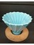 Ahşap Stantlı V60 Dripper Mavi 4