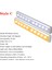2 W 10LED Akıllı Insan Kızılötesi Sensör Ücretsiz 4 * Aaa Pil LED Gece Işık Dolabı Işık Duvar Işık Dolap Işığı (Sıcak Işık) 5