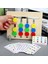 Montessori Oyuncak Renkler ve Meyve Çift Taraflı Eşleştirme Oyunu Mantıksal Muhakeme Eğitim Çocuklar Eğitici Oyuncaklar Çocuk Ahşap Oyuncak | Matematik Oyuncakları(Yurt Dışından) 1