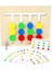 Montessori Oyuncak Renkler ve Meyve Çift Taraflı Eşleştirme Oyunu Mantıksal Muhakeme Eğitim Çocuklar Eğitici Oyuncaklar Çocuk Ahşap Oyuncak | Matematik Oyuncakları(Yurt Dışından) 4