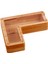 Money Box Wooden Novel Creative Art Word Shape Piggy Bank Deskop Adorment Coin Box Saving Box Coin Container For Office (18*18CM*3CM) 1