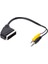 Uydu Alıcısı Av Kablo 3.5 mm Stereo Erkek/scart Kablo 35 cm Uzun ve Kısa Jack Bir Arada 1
