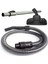 Icanpares Philips Uyumlu Fc 8475 8477 8671 9323 Süpürge Teleskopik Boru Emici Başlık Çelik Telli Hortum Seti 1