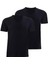 Tender Cotton 2 li V Yaka Kısa Kol Siyah T-Shirt 9671 1