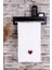 Pamuk 50 x 90 cm Kalp Nakışlı Havlu 3