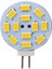 G4 LED Ampul 12-30 Volt Yuvarlak Iğne Bacak Beyaz 1