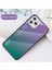 iPhone 12 12 Pro 6.1 Inç Uyumlu Degrade Cam Tpu Akrilik Telefon Kılıfı Mor Mavi (Yurt Dışından) 2