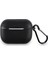 Caseworld Apple Airpods Pro Renkli ve Askılı Silikon Kılıf - Siyah 1