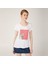 Pistachio Çizgi Desen Kadın T-Shirt M 4