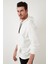 Slim Fit Baskılı Kapüşonlu Kanguru Cepli Pamuklu Sweat Erkek Sweat 5414018 3