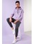 Slim Fit Baskılı Kapüşonlu Kanguru Cepli Pamuklu Sweat Erkek Sweat 5414019 1