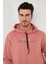 Slim Fit Baskılı Kapüşonlu Kanguru Cepli Pamuklu Sweat Erkek Sweat 5414020 1
