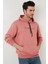 Slim Fit Baskılı Kapüşonlu Kanguru Cepli Pamuklu Sweat Erkek Sweat 5414020 2