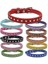 S 37 * 1.5 cm Pembe Pu Deri + Elmas Pet Yaka AZ15801 (Yurt Dışından) 2