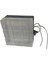 JH502 Kare Camlı Mat Krom Spot (Ampulsuz) Jupıter 1