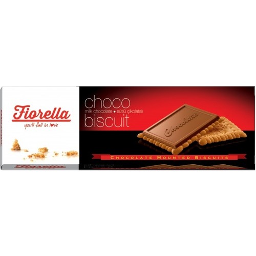Elvan Fiorella Chocobiscuit Sütlü Çikolatalı Bisküvi 102  gr 1 Adet