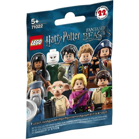 LEGO Minifigür 71022 Harry Potter ve Fantastik Canavarlar Tekli paket